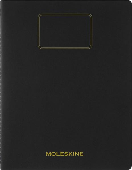 Moleskine Student cahier - taccuino XXL plain blk, nero - 3