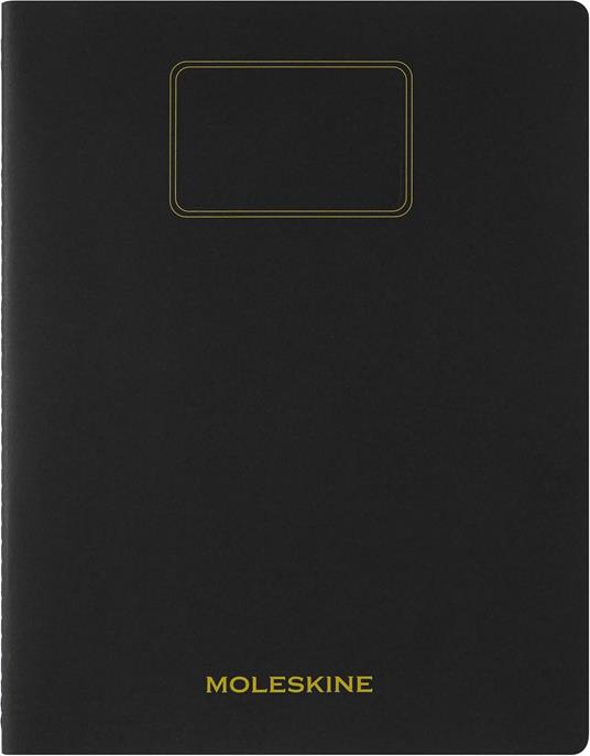 Moleskine Student cahier - taccuino XXL plain blk, nero - 3