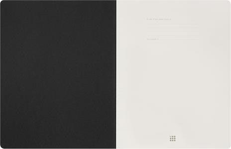 Moleskine Student cahier - taccuino XXL plain blk, nero - 4