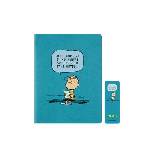 Taccuino Moleskine Limited Edition Peanuts Linus Edition Cahier Xl - 19 x 25 cm