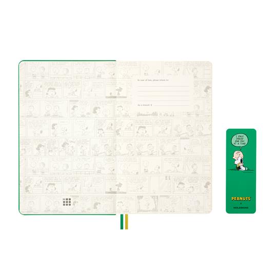 Agenda Moleskine 12 mesi, 2025-26, giornaliera, Peanuts Daily L Charlie & Snoopy - 13 x 21 cm - 2
