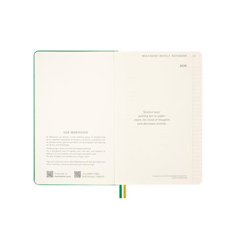 Agenda Moleskine 12 mesi, 2025-26, giornaliera, Peanuts Daily L Charlie & Snoopy - 13 x 21 cm - 3