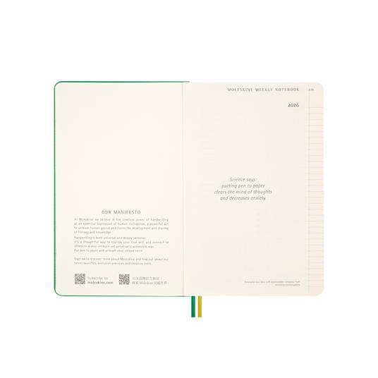 Agenda Moleskine 12 mesi, 2025-26, giornaliera, Peanuts Daily L Charlie & Snoopy - 13 x 21 cm - 3