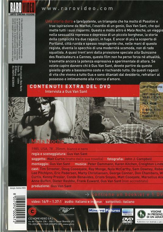 Mala noche di Gus Van Sant - DVD - 2