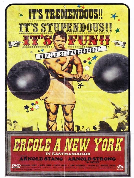 Ercole a New York di Arthur Allen Seidelman - DVD