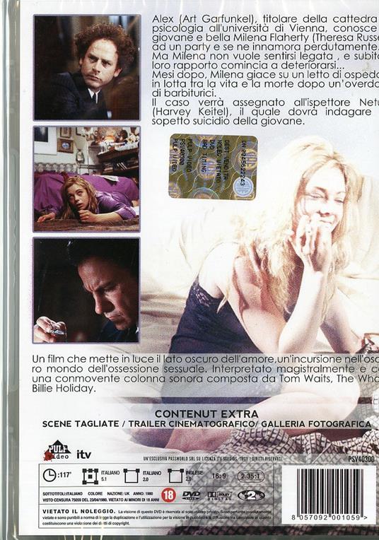Il lenzuolo viola di Nicolas Roeg - DVD - 2