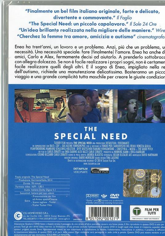 The Special Need di Carlo Zoratti - DVD - 3
