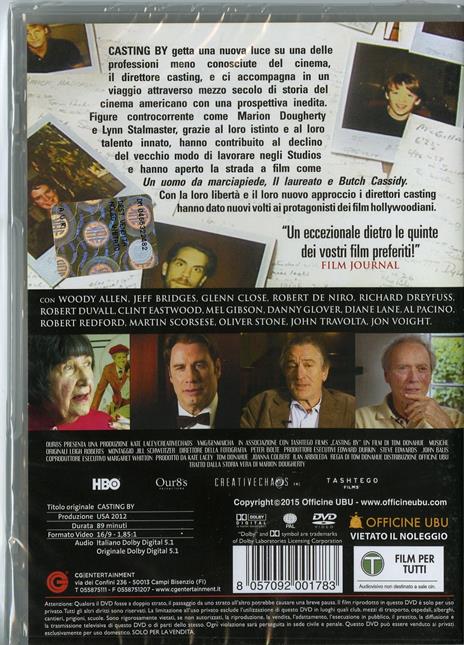 Casting By di Tom Donahue - DVD - 2