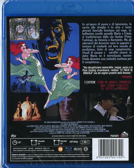 Le figlie di Dracula di John Hough - Blu-ray - 2