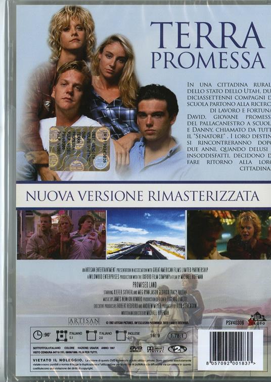 Terra promessa di Michael Hoffman - DVD - 2