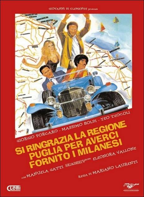 Si ringrazia la regione Puglia per averci fornito i milanesi di Mariano Laurenti - DVD