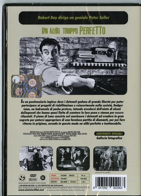 Un alibi troppo perfetto di Robert Day - DVD - 2