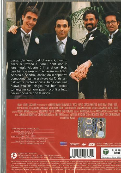 Finalmente soli di Umberto Marino - DVD - 2