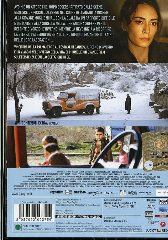 Il regno d'inverno. Winter Sleep di Nuri Bilge Ceylan - DVD - 2