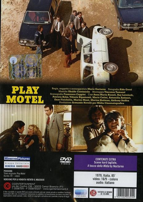 Play Motel di Mario Gariazzo - DVD - 2