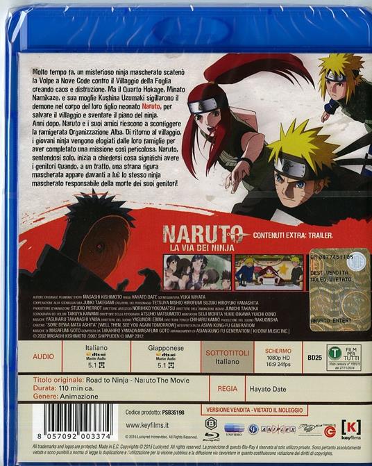 Naruto. La via dei ninja di Hayato Date - Blu-ray - 2