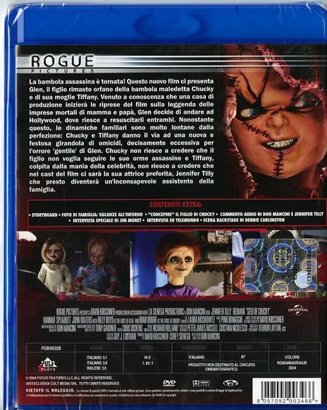 Il figlio di Chucky di Don Mancini - Blu-ray - 2