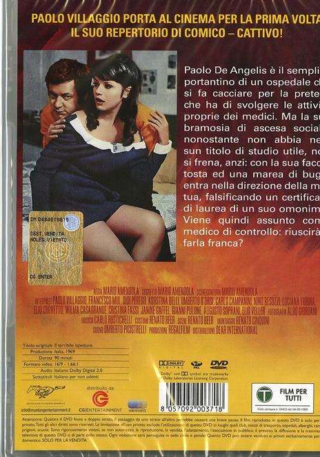 Il terribile ispettore di Mario Amendola - DVD - 2