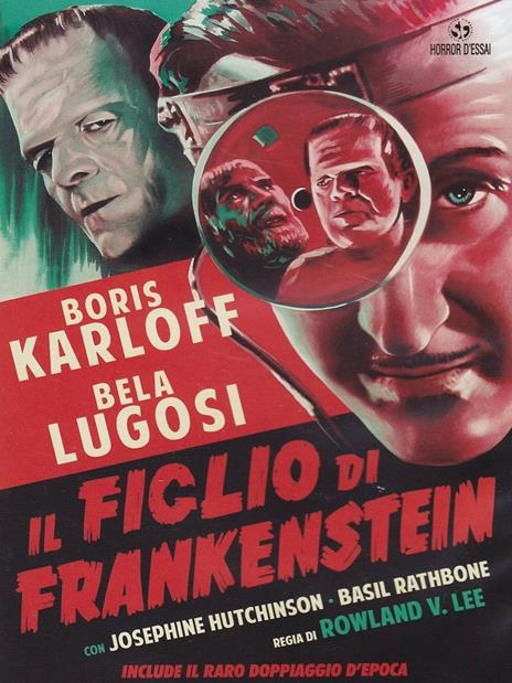 Il Figlio Di Frankenstein (DVD) di Rowland V. Lee - DVD