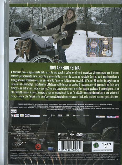 Io sono Mateusz di Maciej Pieprzyca - DVD - 2