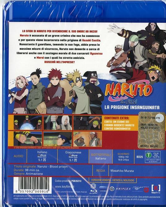 Naruto. Il film. La prigione insanguinata di Masahiko Murata - Blu-ray - 2