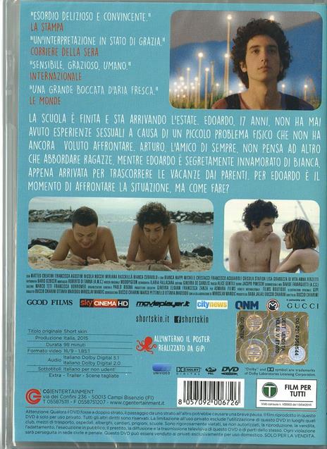 Short Skin di Duccio Chiarini - DVD - 2