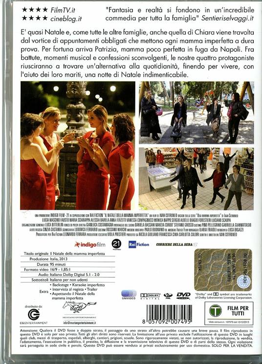 Il Natale della mamma imperfetta di Ivan Cotroneo - DVD - 2