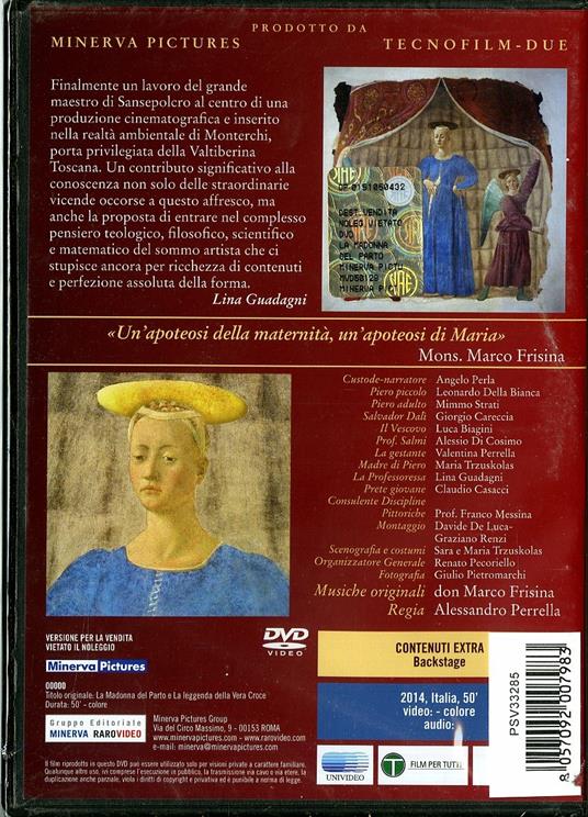 Piero della Francesca. La Madonna del Parto e la leggenda della vera croce di Alessandro Perrella - DVD - 2