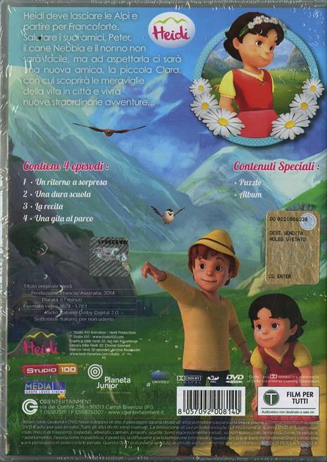 Heidi. La nuova serie. Vol. 5 di Jérôme Mouscadet - DVD - 2