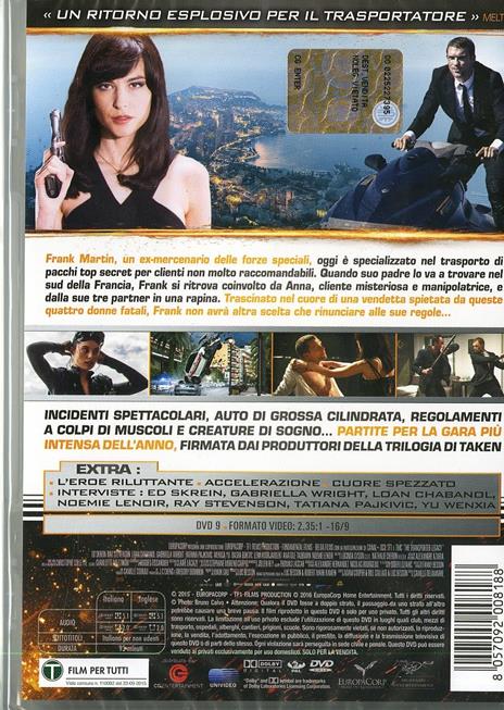 The Transporter Legacy di Camille Delamarre - DVD - 2