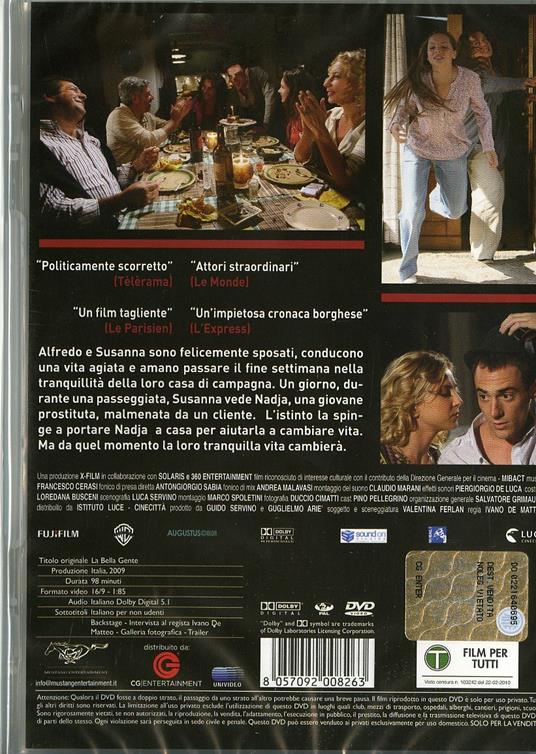 La bella gente di Ivano De Matteo - DVD - 2