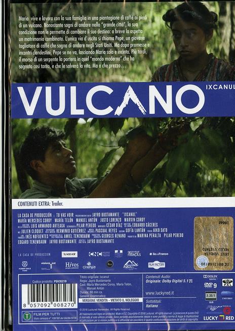 Vulcano. Ixcanul di Jayro Bustamante - DVD - 2
