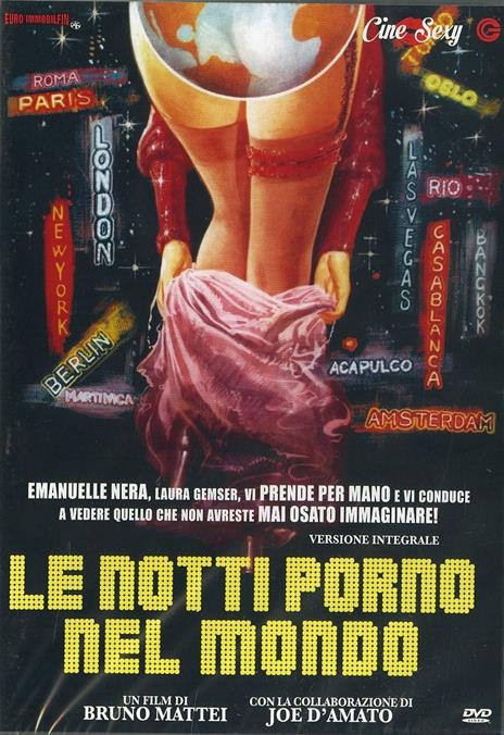 Le notti porno nel mondo di Bruno Mattei - DVD