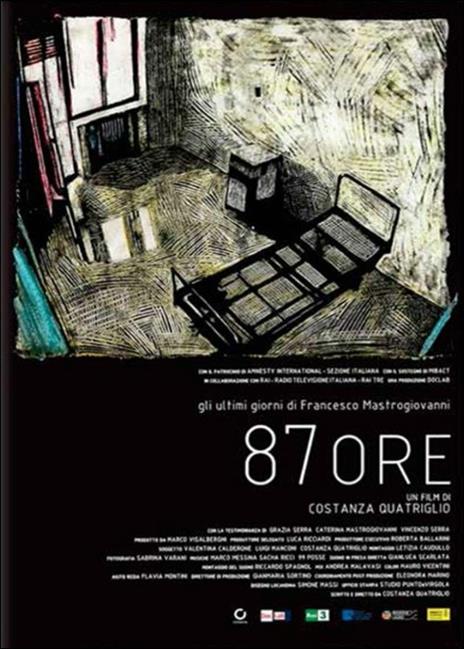 87 ore. Gli ultimi giorni di Francesco Mastrogiovanni di Costanza Quatriglio - DVD