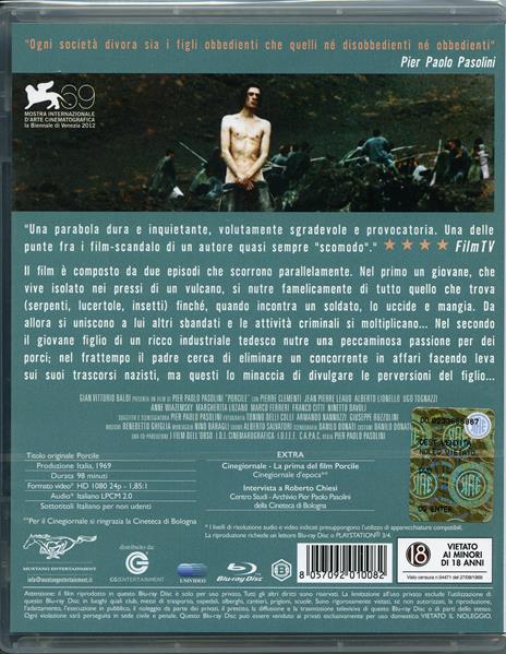 Porcile di Pier Paolo Pasolini - Blu-ray - 2