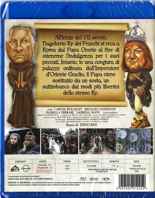 Dagobert di Dino Risi - Blu-ray - 2
