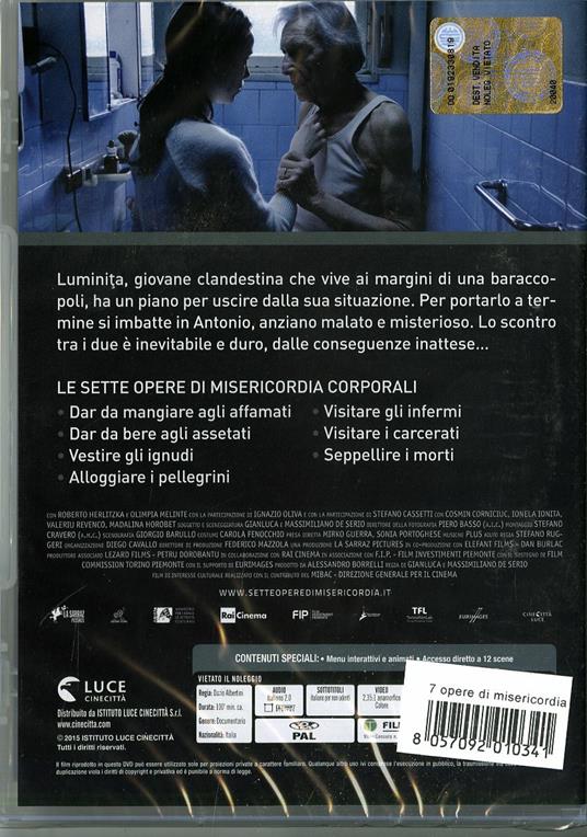 Sette opere di misericordia di Gianluca De Serio,Massimiliano De Serio - DVD - 2