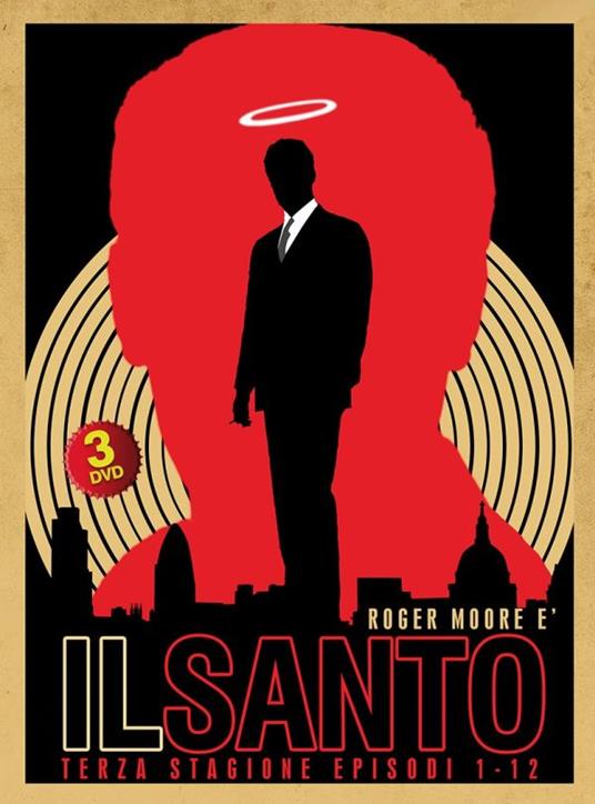 Il Santo. Stagione 3. Vol. 1 (3 DVD) di Roger Moore,Leslie Norman,John Llewellyn Moxey,Roy Ward Baker - DVD
