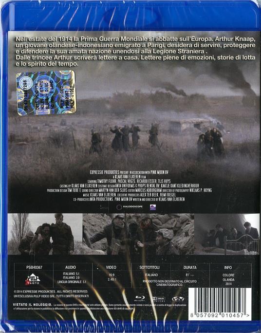 No Man's Land di Klaas van Eijkeren - Blu-ray - 2