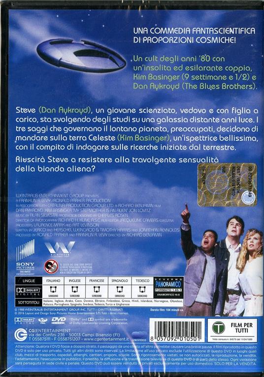 Ho sposato un'aliena di Richard Benjamin - DVD - 2