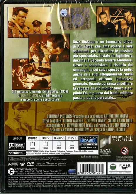 Amante di guerra di Philip Leacock - DVD - 2