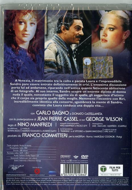 Nudo di donna di Nino Manfredi - DVD - 2