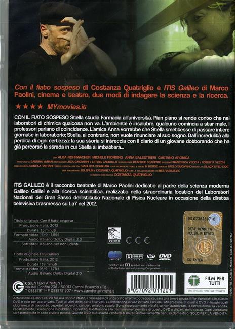 Con il fiato sospeso. Itis Galileo di Costanza Quatriglio - DVD - 2