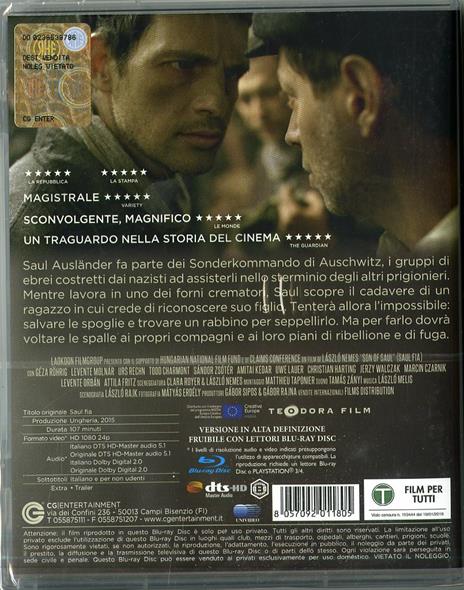Il figlio di Saul di László Nemes - Blu-ray - 2