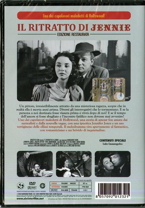 Il ritratto di Jennie di William Dieterle - DVD - 2