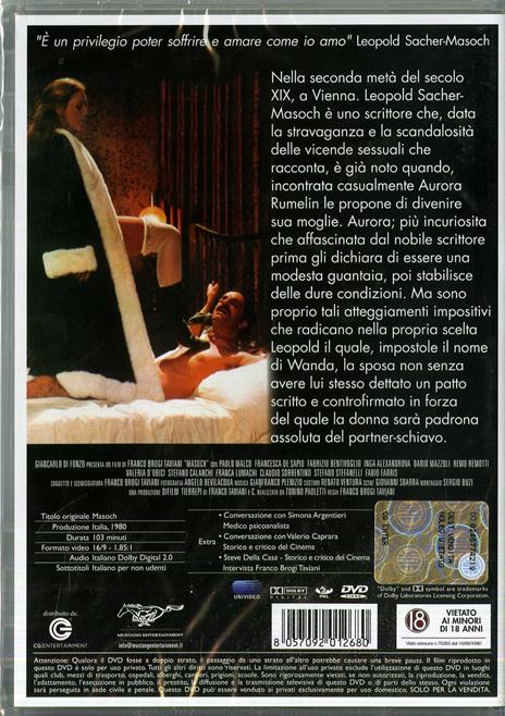 Masoch di Franco Brogi Taviani - DVD - 2