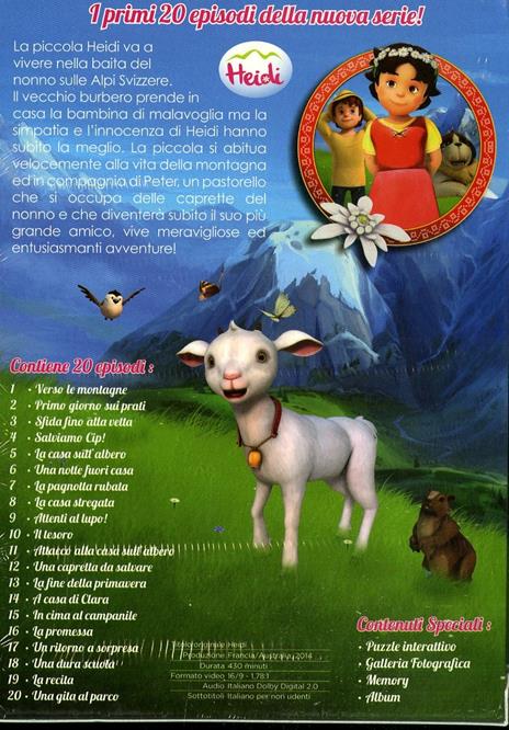 Heidi. La nuova serie. Box 1 (5 DVD) di Jérôme Mouscadet - DVD - 2