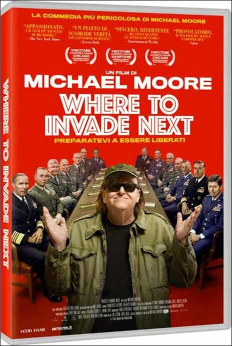 Where to Invade Next di Michael Moore - DVD
