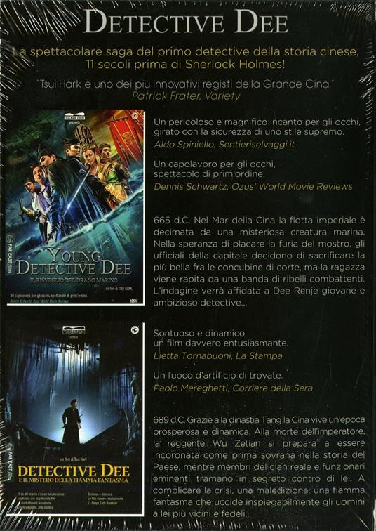 Detective Dee (2 DVD) di Tsui Hark,Hark Tsui - 2