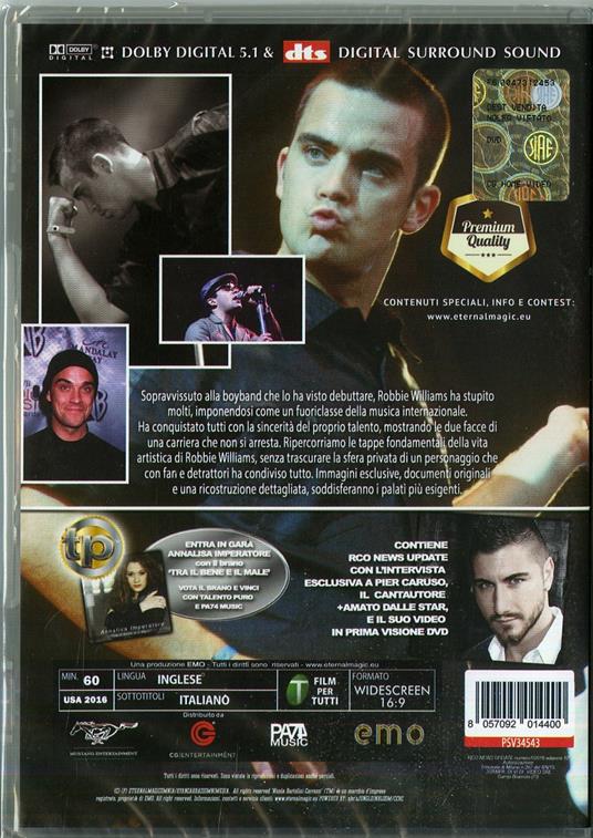 Robbie Williams. Exclusive Bio Doc. - DVD - 2